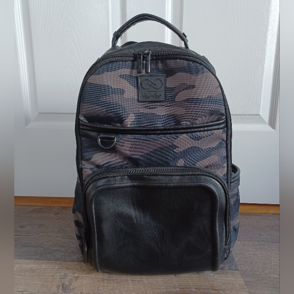 Itzy Ritzy Chelsea And Cole Camo Black Backpack
